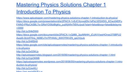 mastering physics solutions chapter 17 Kindle Editon