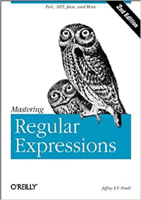 mastering regular expressions second edition Kindle Editon