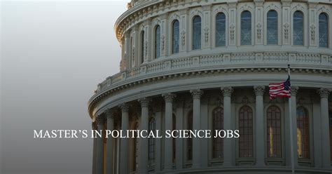 masters in political science careers