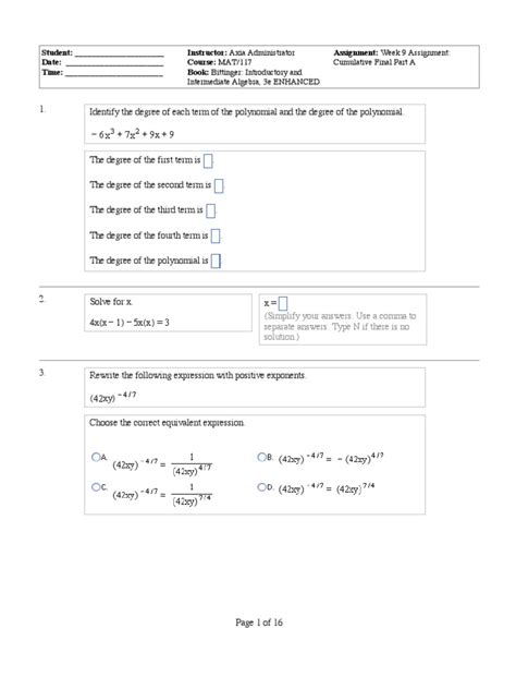 mat 117 final exam answers axia PDF