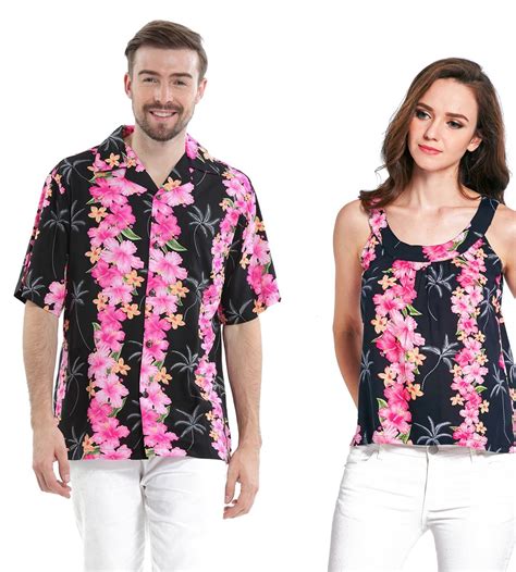 matching aloha shirts