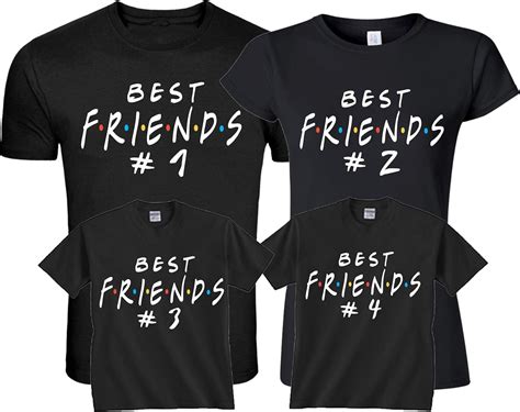 matching best friend shirts for 3