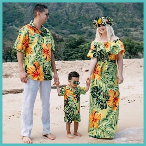 matching family hawaiian shirts