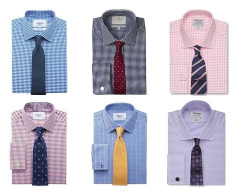 matching ties with dress shirts