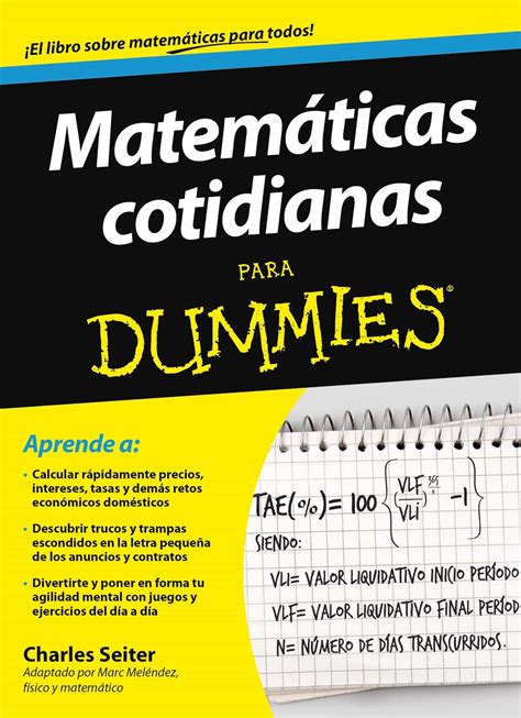 matematicas cotidianas para dummies Epub
