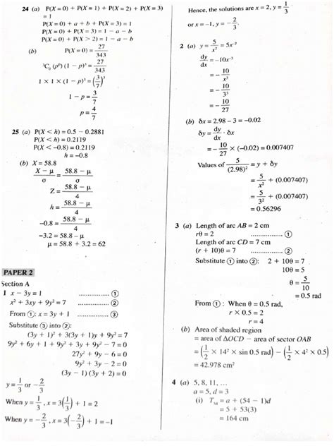 matematik spm paper 2 with answer Epub