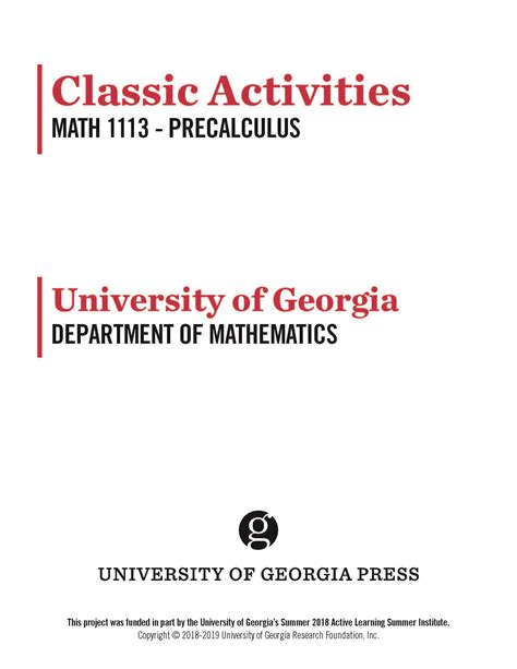 math 1113 uga