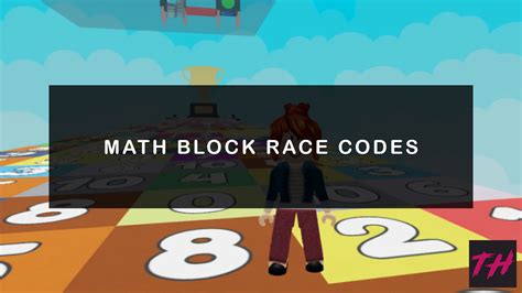 math block race codes