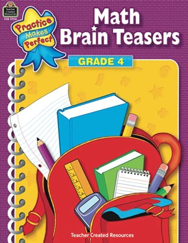 math brain teasers grade 4 practice makes perfect Reader