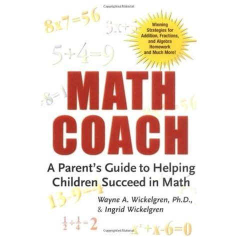 math coach a parents guide to helping children succeed in math Reader
