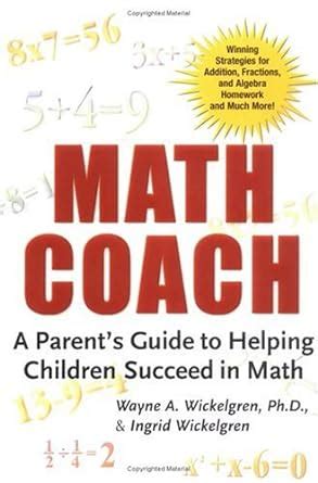 math coach a parents guide to helping children succeed in math Reader