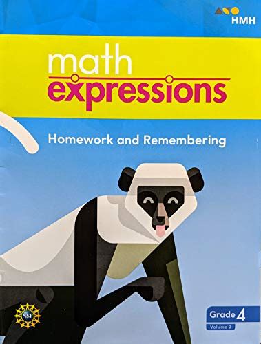 math expressions homework and remembering grade 4 volume 2 answers PDF