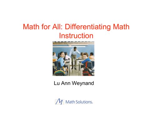 math for all differentiating instruction grade 3 5 PDF