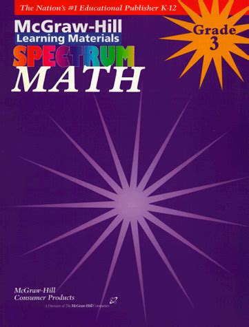 math grade 3 mcgraw hill learning materials spectrum Doc