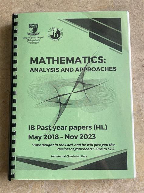 math higher level ib past papers 2013 PDF