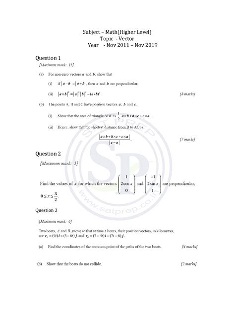 math ib hl paper 1 2013 Kindle Editon