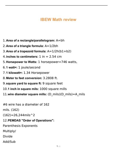 math ibew apprenticeship study guide Kindle Editon