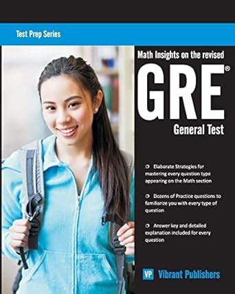 math insights on the revised gre general test test prep series volume 1 PDF