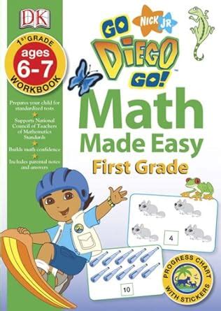 math made easy go diego go first grade workbook Epub