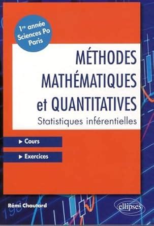 math matiques quantitatives statistiques inf rentielles exercices Epub