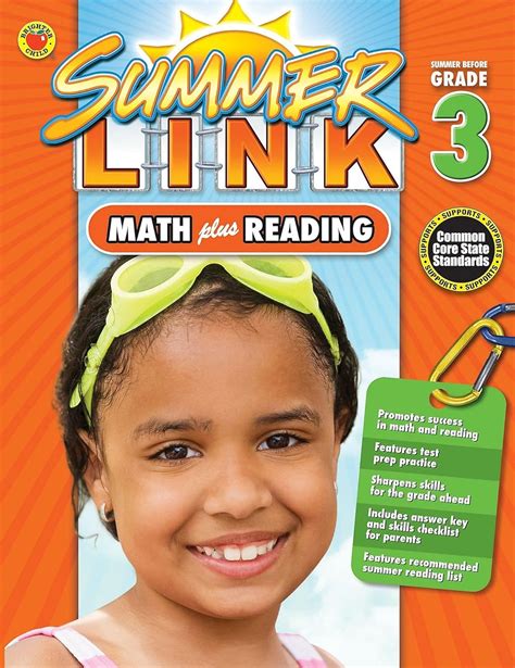 math plus reading workbook summer before grade 3 summer link PDF