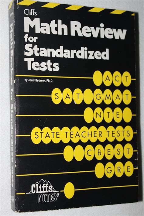 math review for standardized tests cliffs test prep Kindle Editon