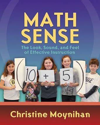 math sense the look sound and feel of effective instruction Epub