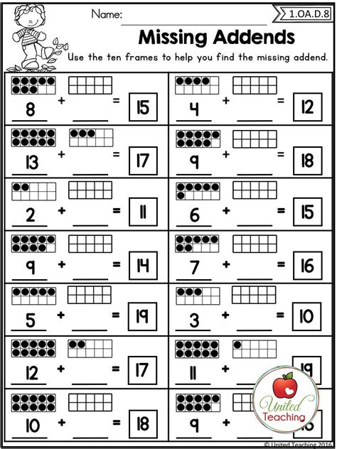 math stations visuals black and white