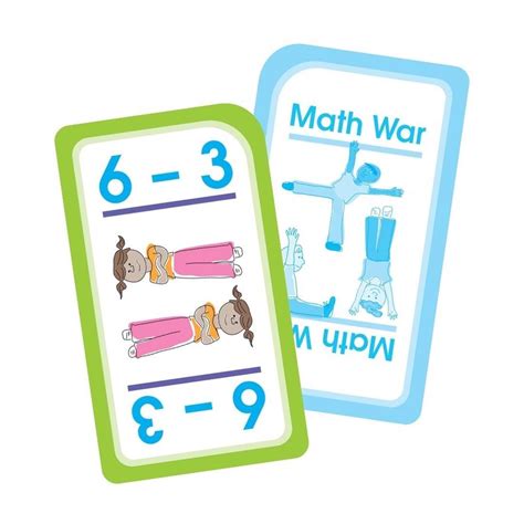 math war addition and subtraction game cards PDF