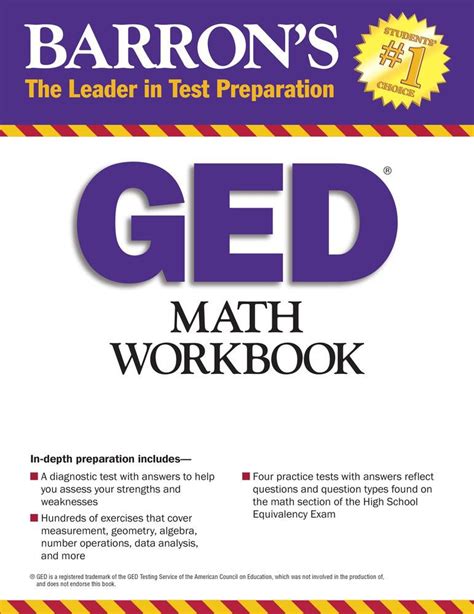 math workbook for the ged test 4th edition barrons ged math workbook Reader