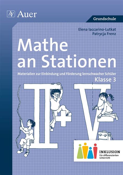 mathe stationen inklusion einbindung lernschwacher Kindle Editon