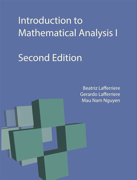 mathematical analysis i mathematical analysis i Epub
