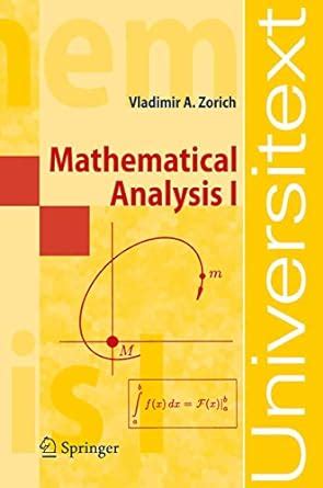 mathematical analysis i universitext Kindle Editon