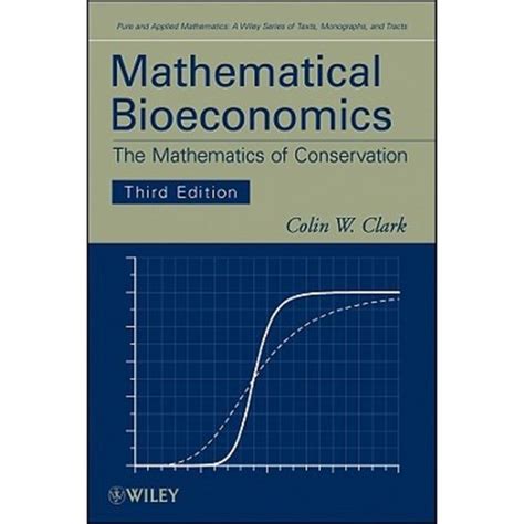 mathematical bioeconomics the mathematics of conservation Epub