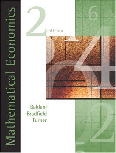 mathematical economics baldani solutions manual Epub