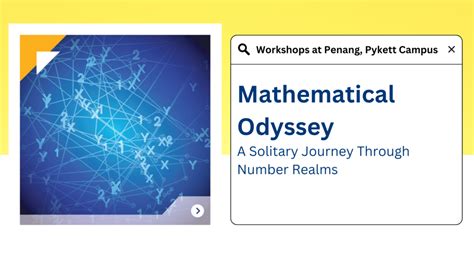 mathematical odyssey mathematical odyssey PDF