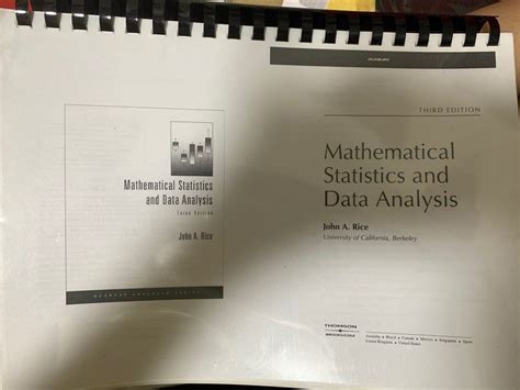 mathematical statistics data analysis john rice solution manual Kindle Editon