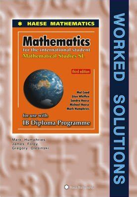 mathematical studies 3rd edition solutions Epub
