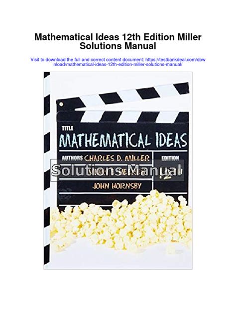 mathematical-ideas-12th-edition-pdf Ebook Kindle Editon