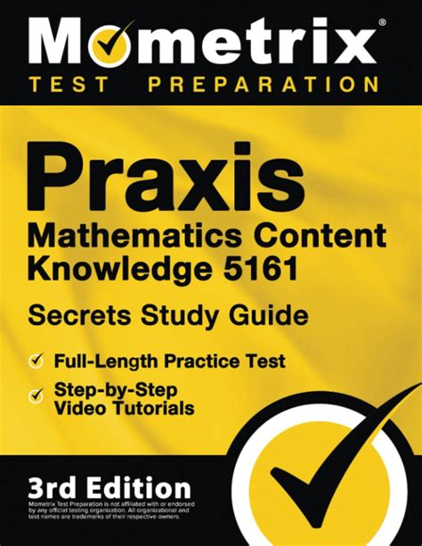 mathematics content knowledge praxis 5161 practice test Ebook Kindle Editon