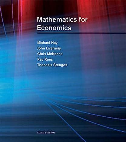 mathematics economics hoy livernois thi Doc