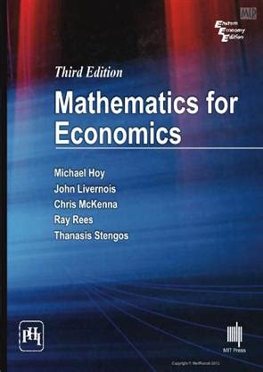 mathematics for economics hoy 3rd editi Doc