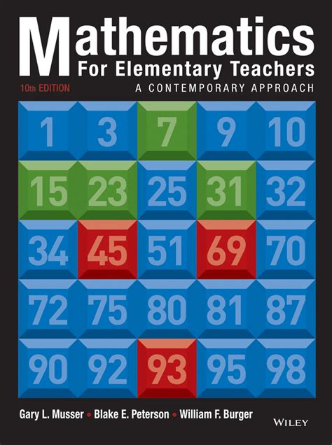 mathematics for elementary teachers a contemporary approach Epub