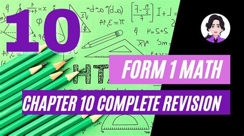 mathematics form 1 chapter 10 Kindle Editon