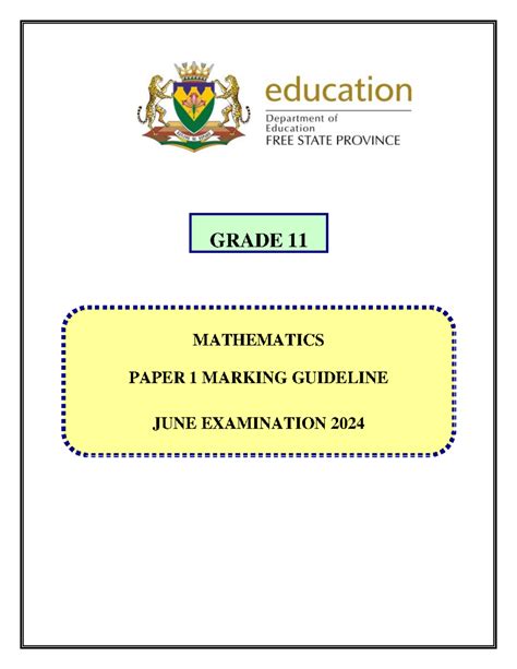 mathematics june common paper 1 2014 Kindle Editon