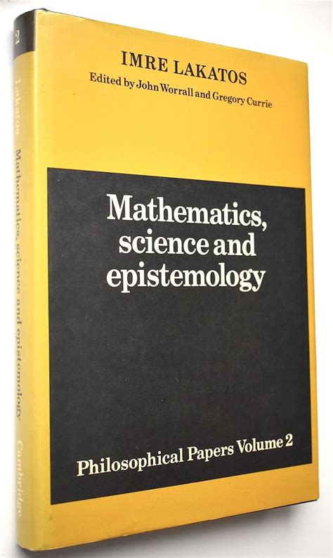 mathematics science and epistemology philosophical papers vol 2 Kindle Editon