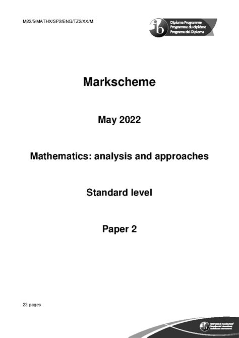 mathematics sl paper 2 tz2 m08 Reader