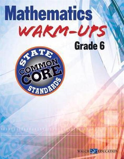 mathematics warm ups for ccss grade 6 Doc