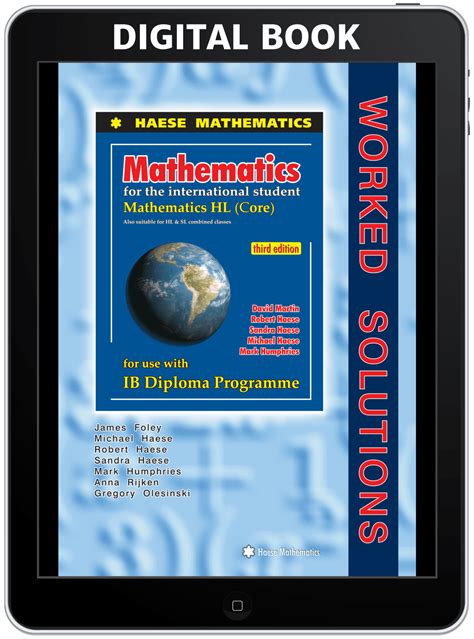 mathematics worked answers ib hl 3rd edition PDF
