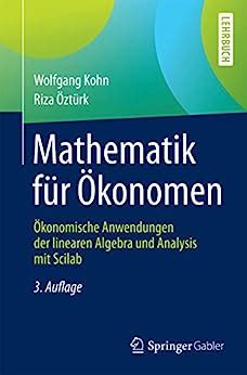 mathematik konomen springer lehrbuch wolfgang kohn Doc